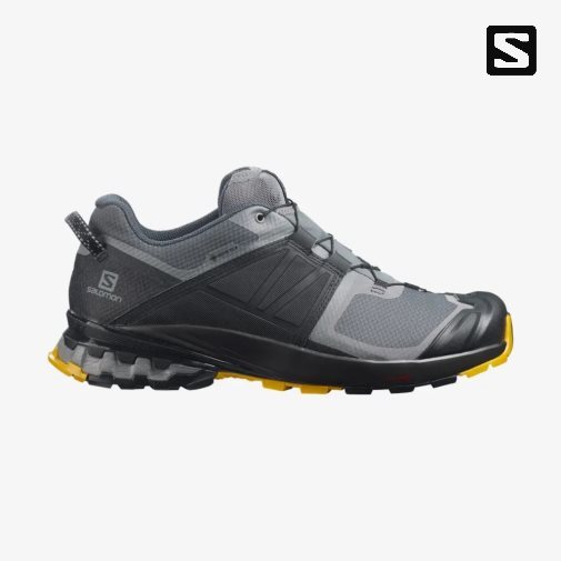 Salomon Xa Wild GTX Men's Trail Running Shoes Black / Grey | CA 14T53